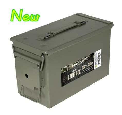 Stout Stuff Strategy 50 Caliber Metal Ammo Storage Box 